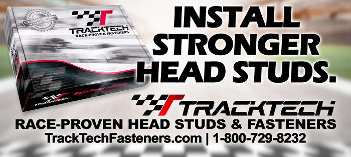 Track Tech Race-Proven Head Studs & Fasteners Advertisement