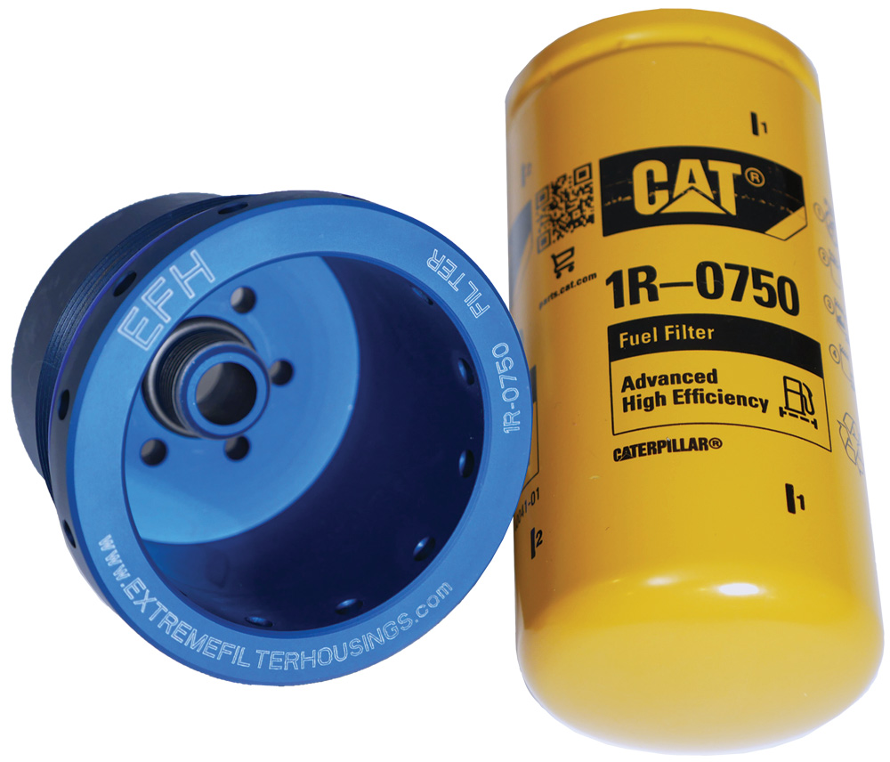 Close view of CAT extreme filter housings (EFH)