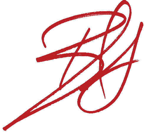 Brady L. Kay signature in red