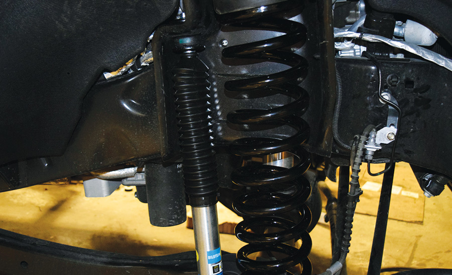 Step 6: Install Shocks shock installation