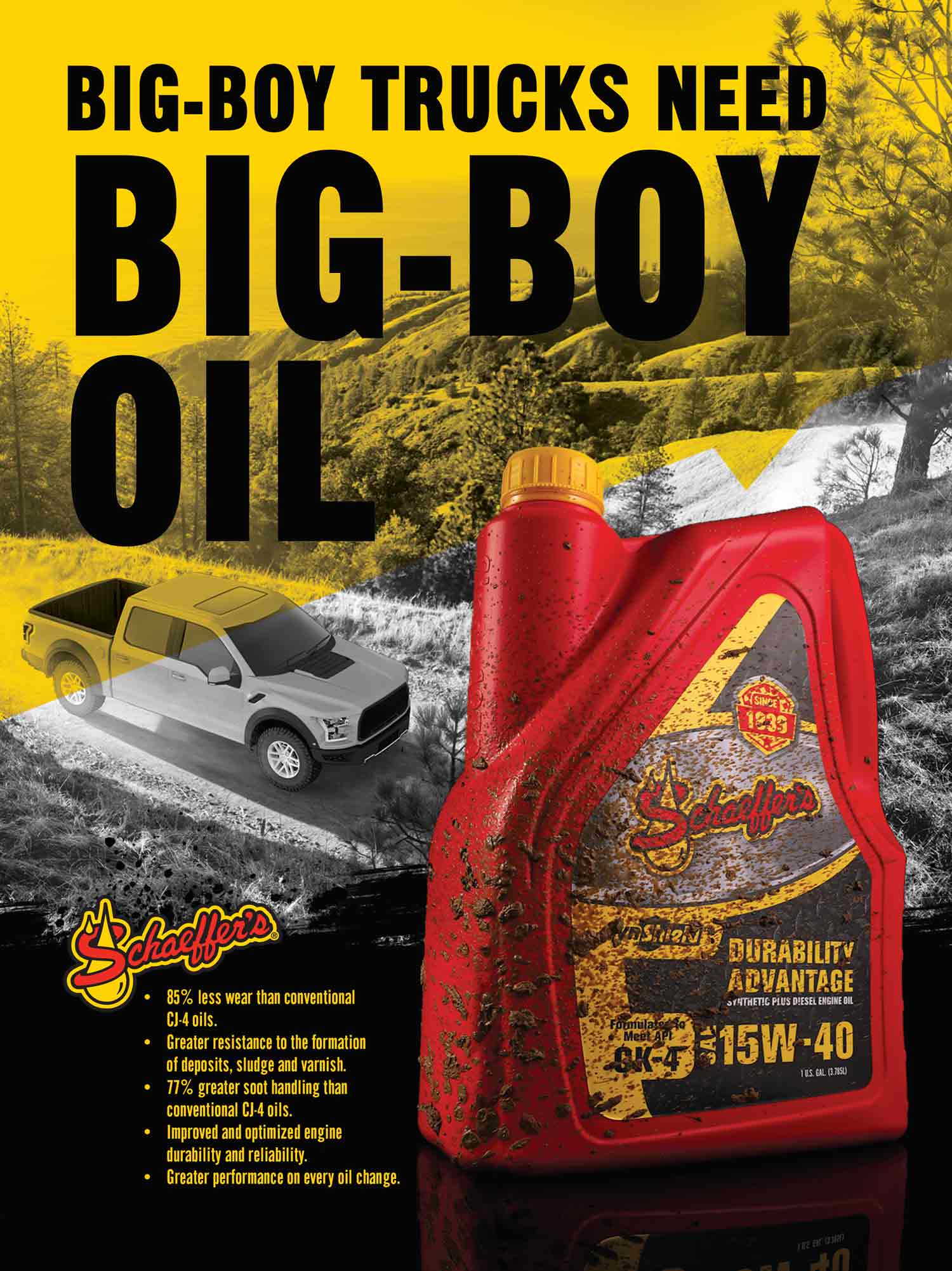 Schaeffer's Oil Advertisement