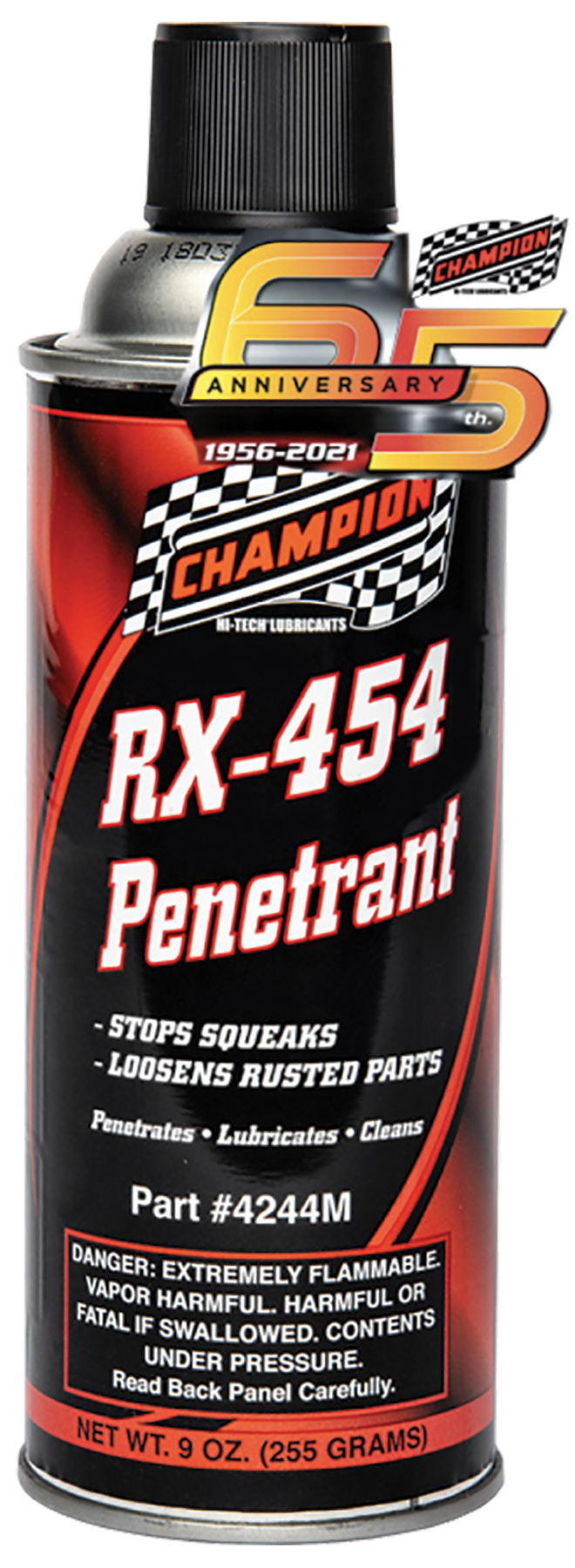 Canister of Champion's RX-454 penetrating oil