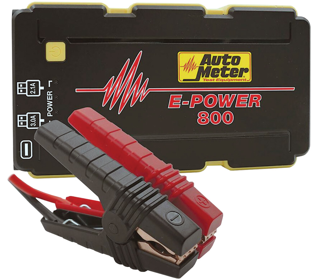 AutoMeter's E-POWER 800 jumpstart kit