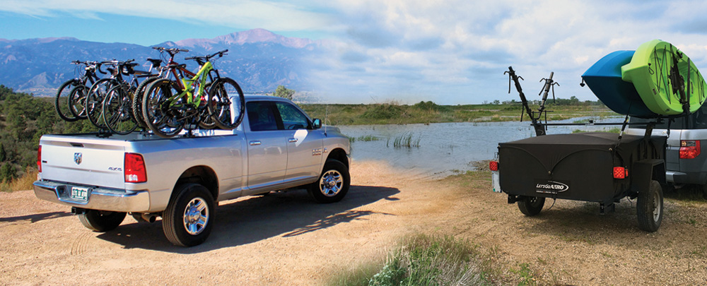 Full Nelson truck bed mount V-Rack
