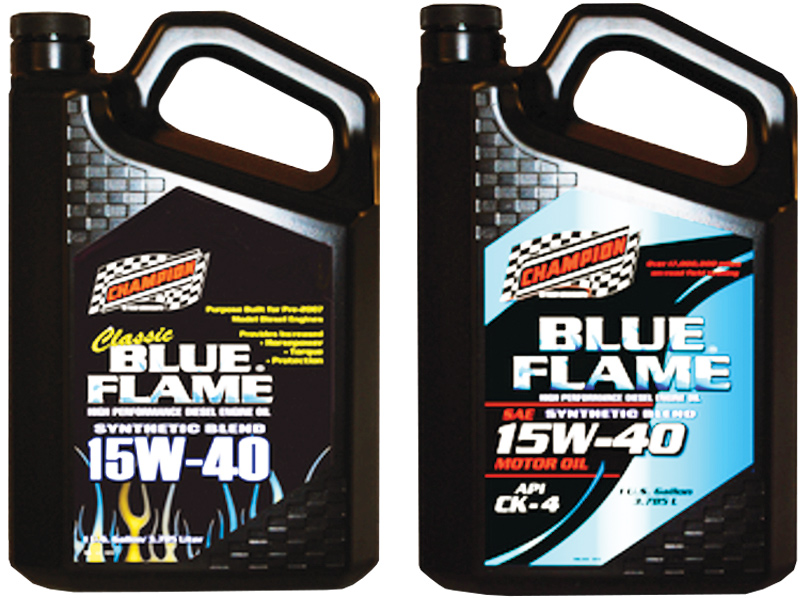 Blue Flame Diesel Engine Oils