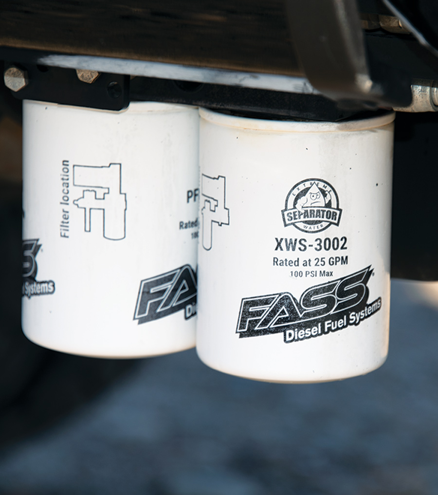 Fass Diesel Fuel System on a truck