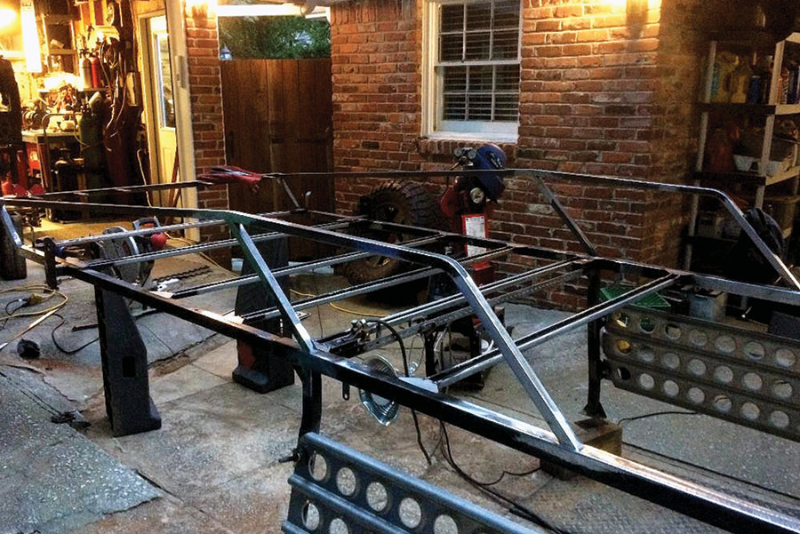 Ram 3500 outside frame and roller bars