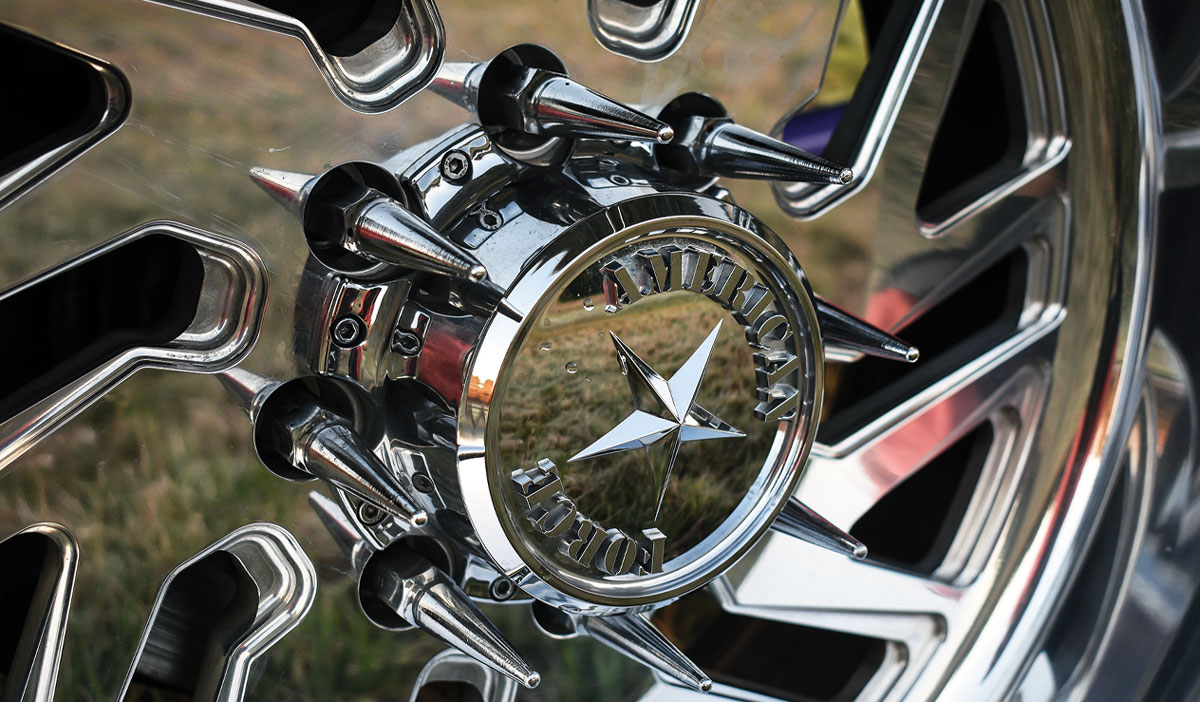 2015 6.7 F350 close up of the rims