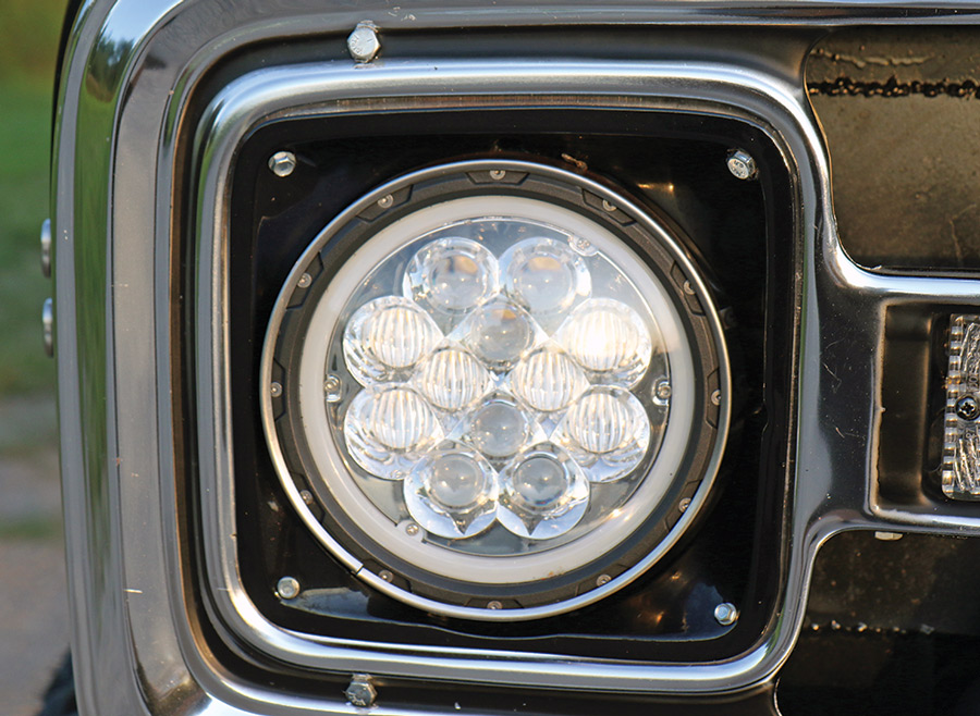 Headlight of a truck