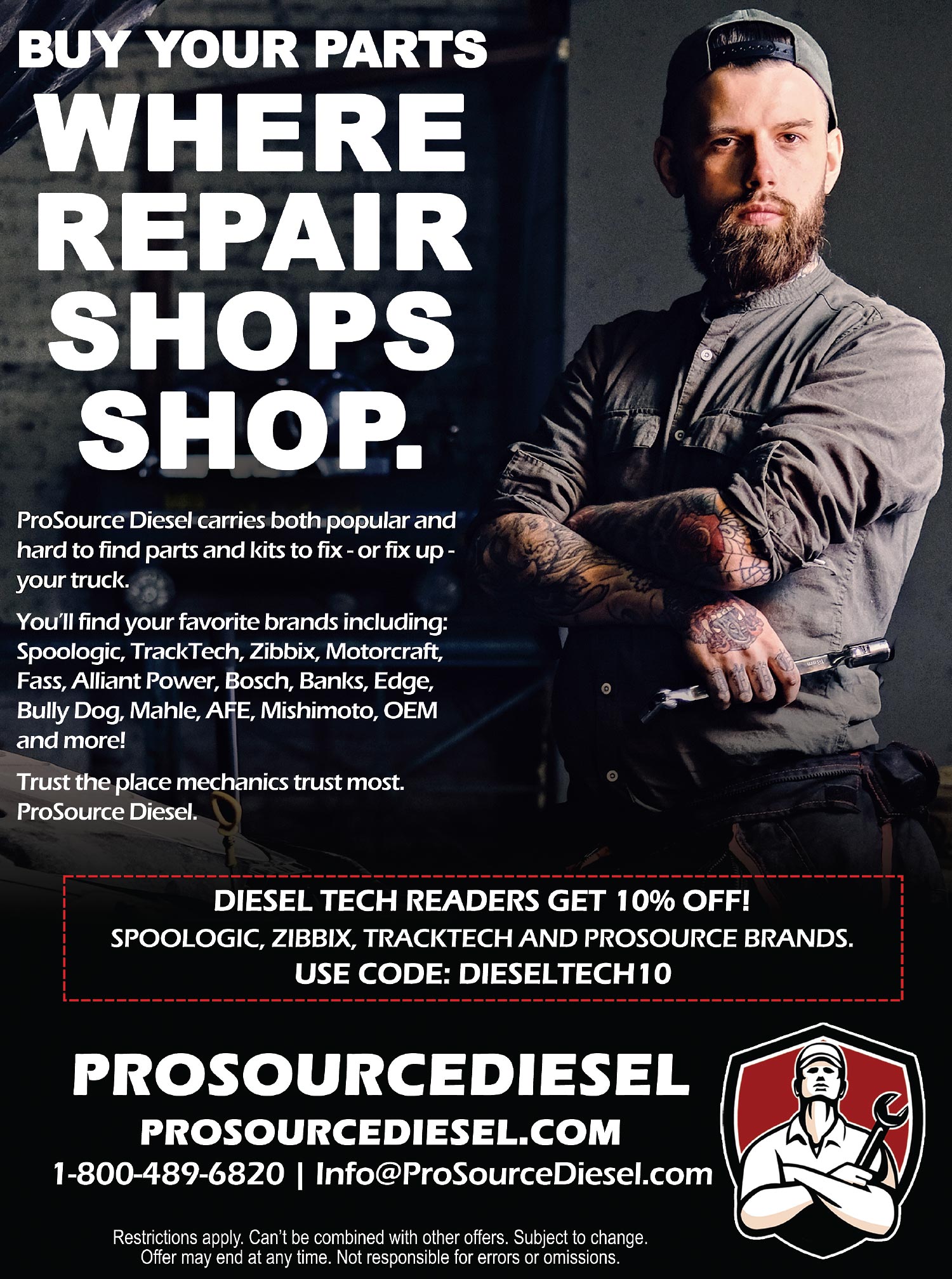 ProSource Diesel Advertisement