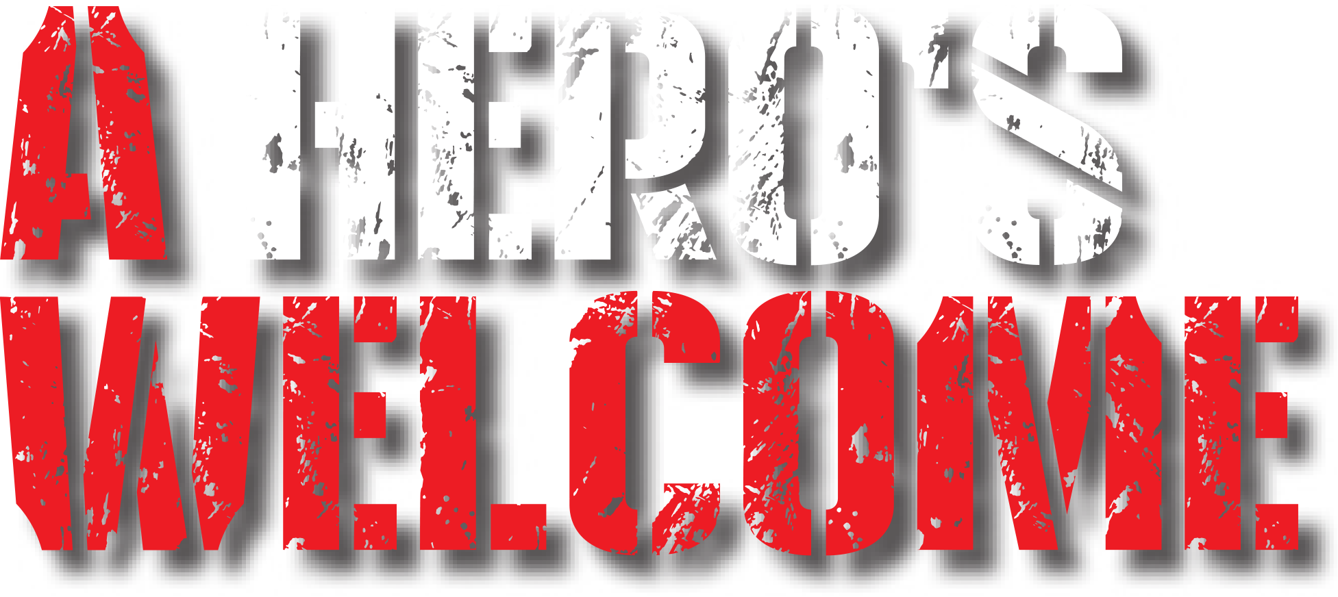 A Hero's Welcome typography