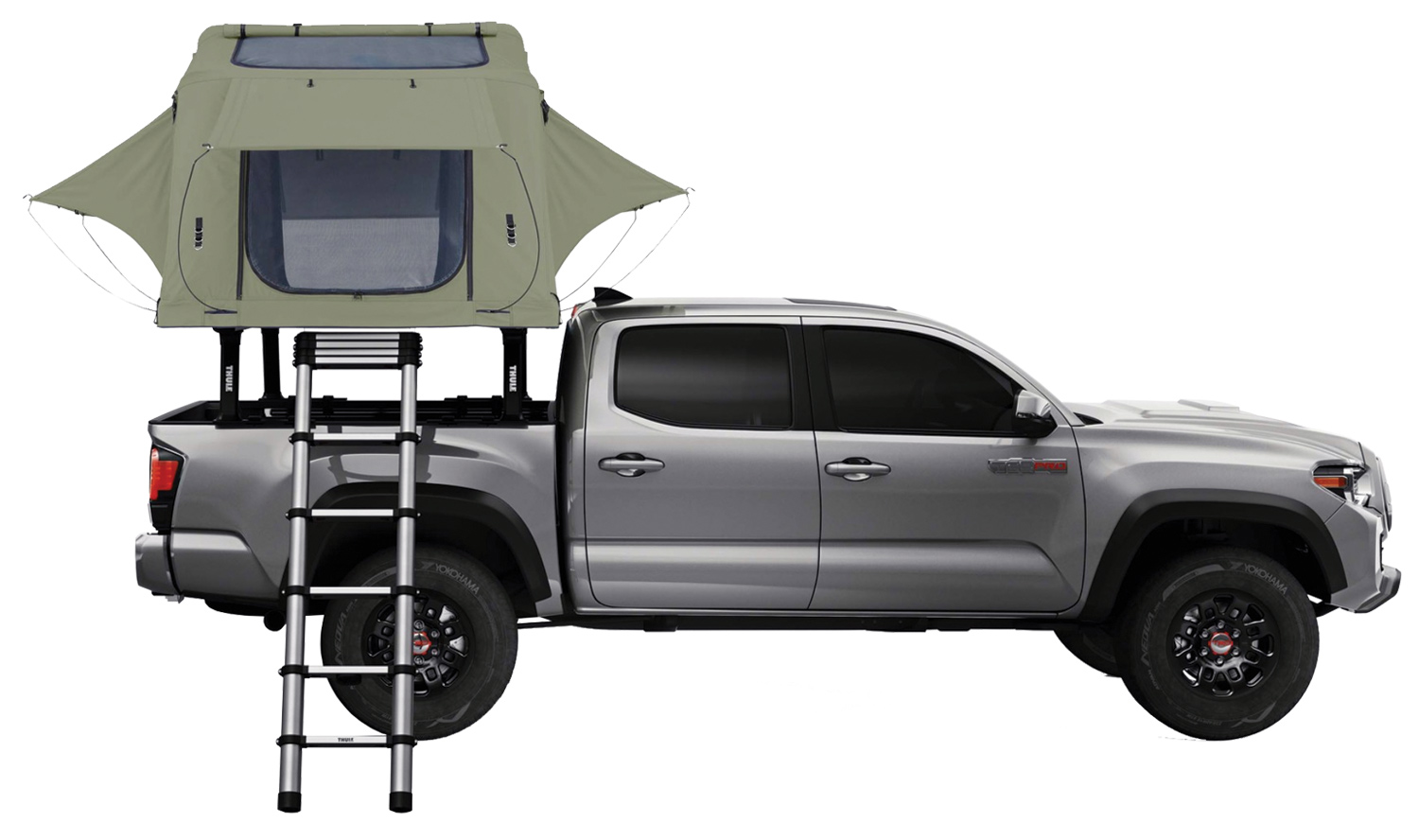 products from Summit Racing’s Overlanding Section installed on a truck