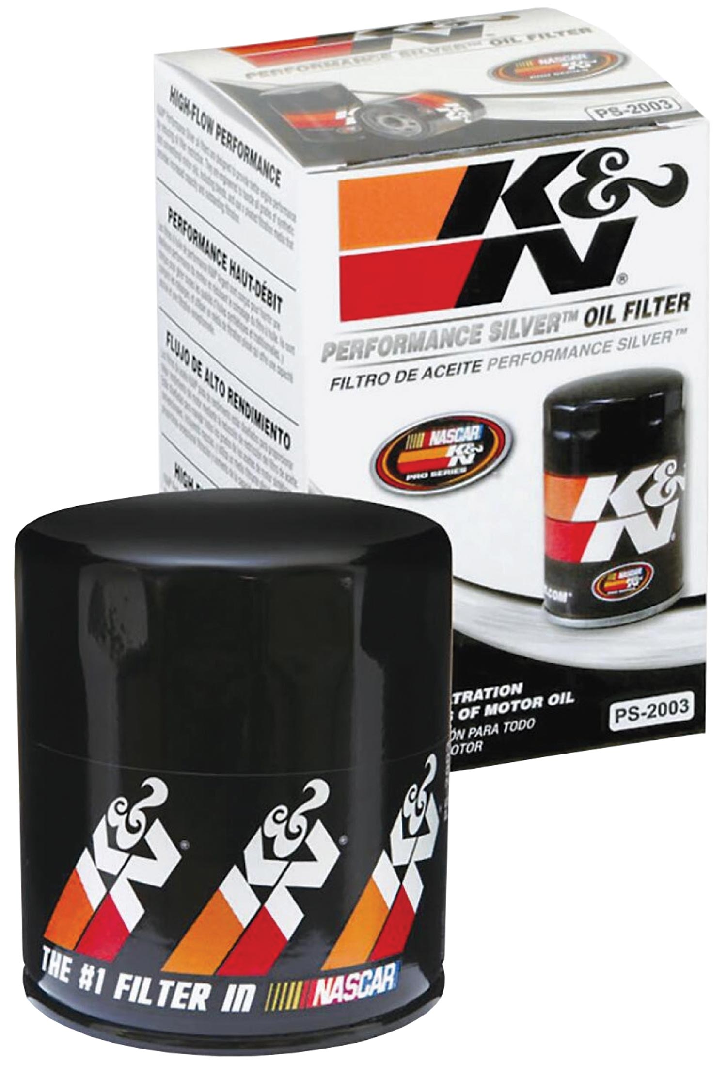 K&N Performance Silver Oil Filter