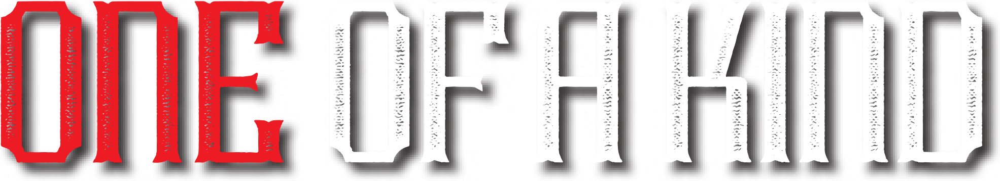 One of a Kind typography