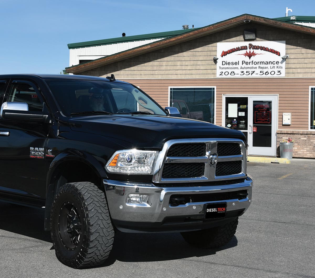 Black truck