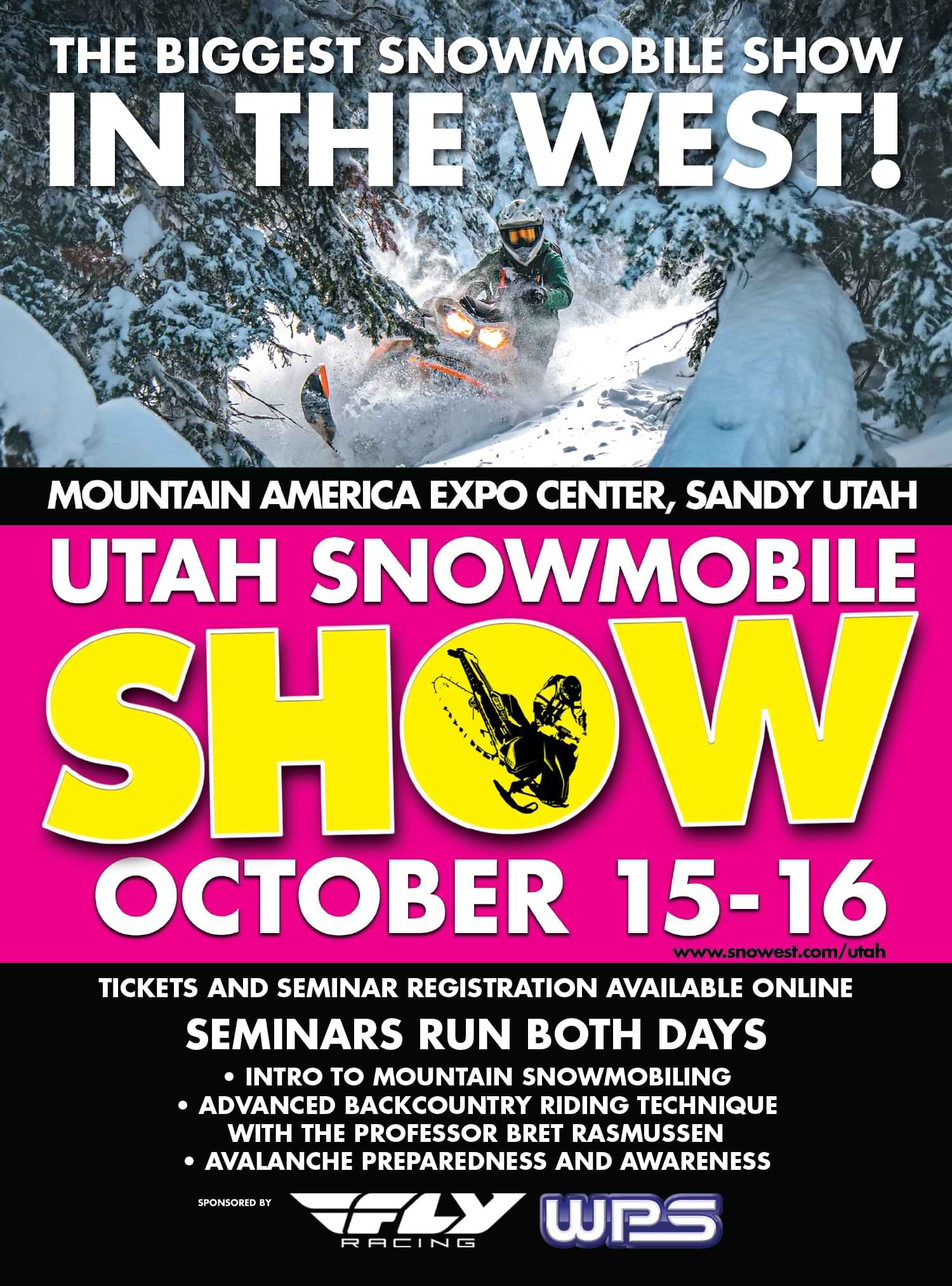 Utah Snowmobile Show Advertisement