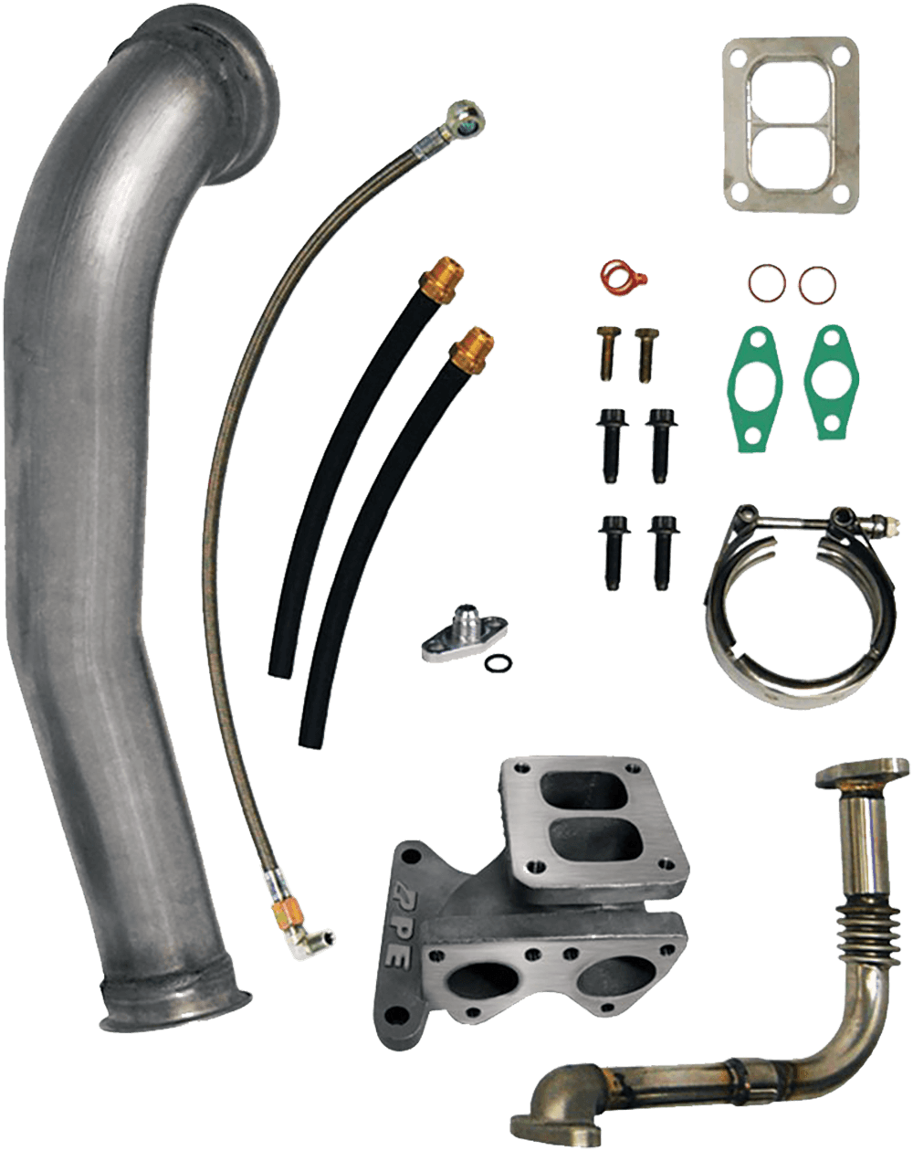 Closeup of PPE turbo installation kit