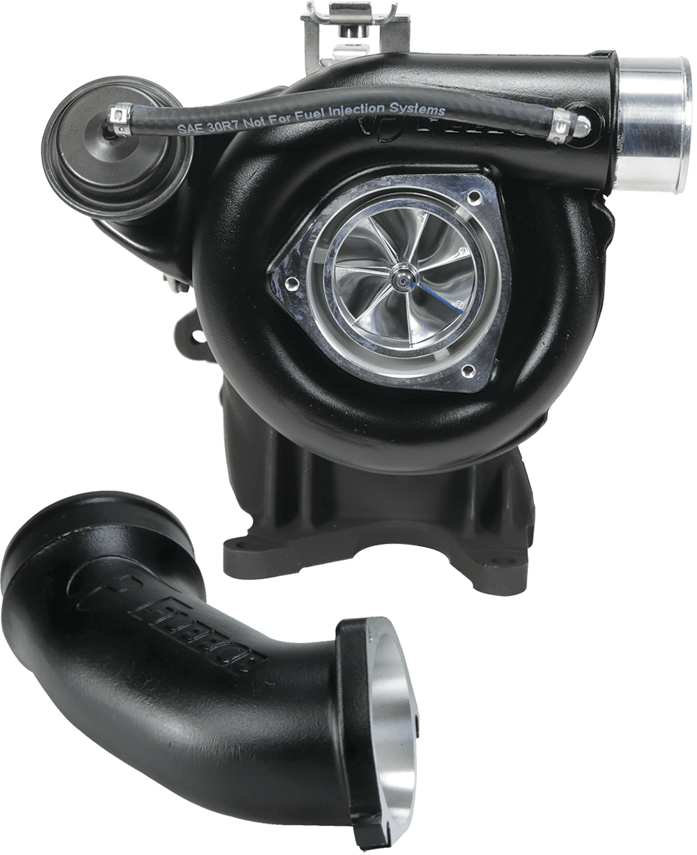 Closeup of Cheetah turbocharger