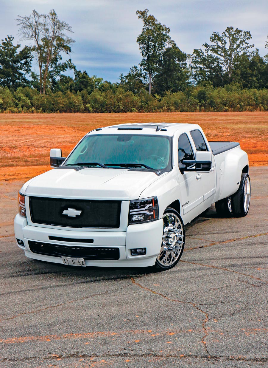 white truck