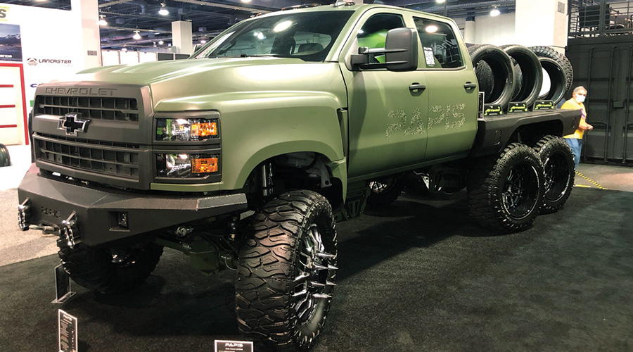 army green truck