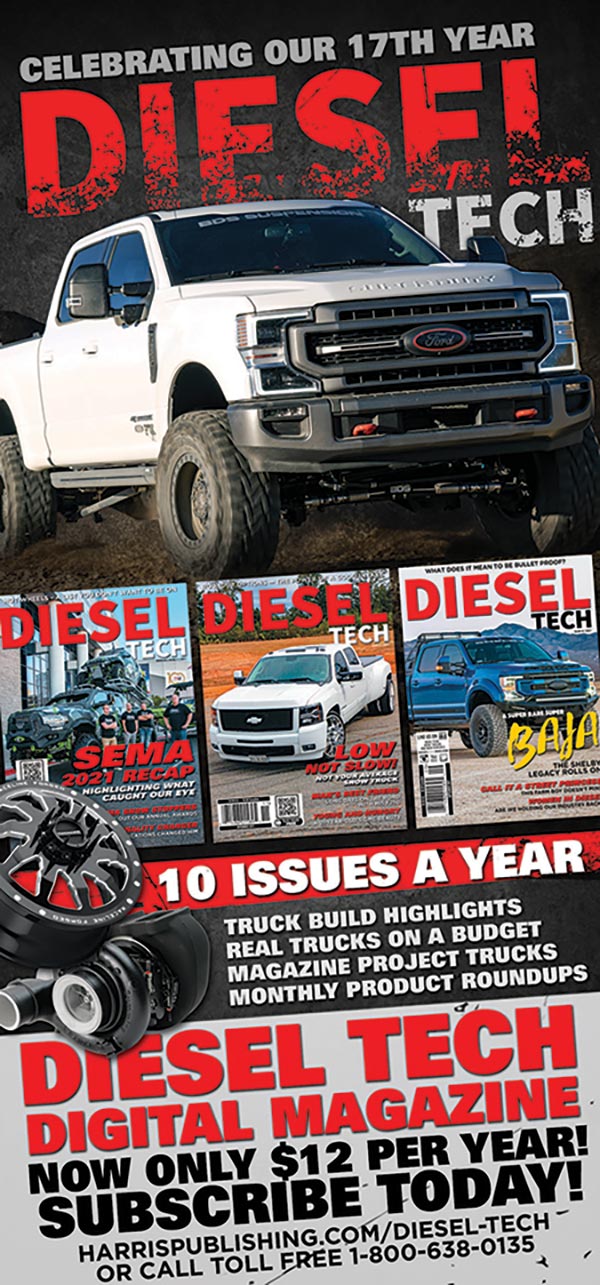 Diesel Tech Digital Subscriptions Advertisement