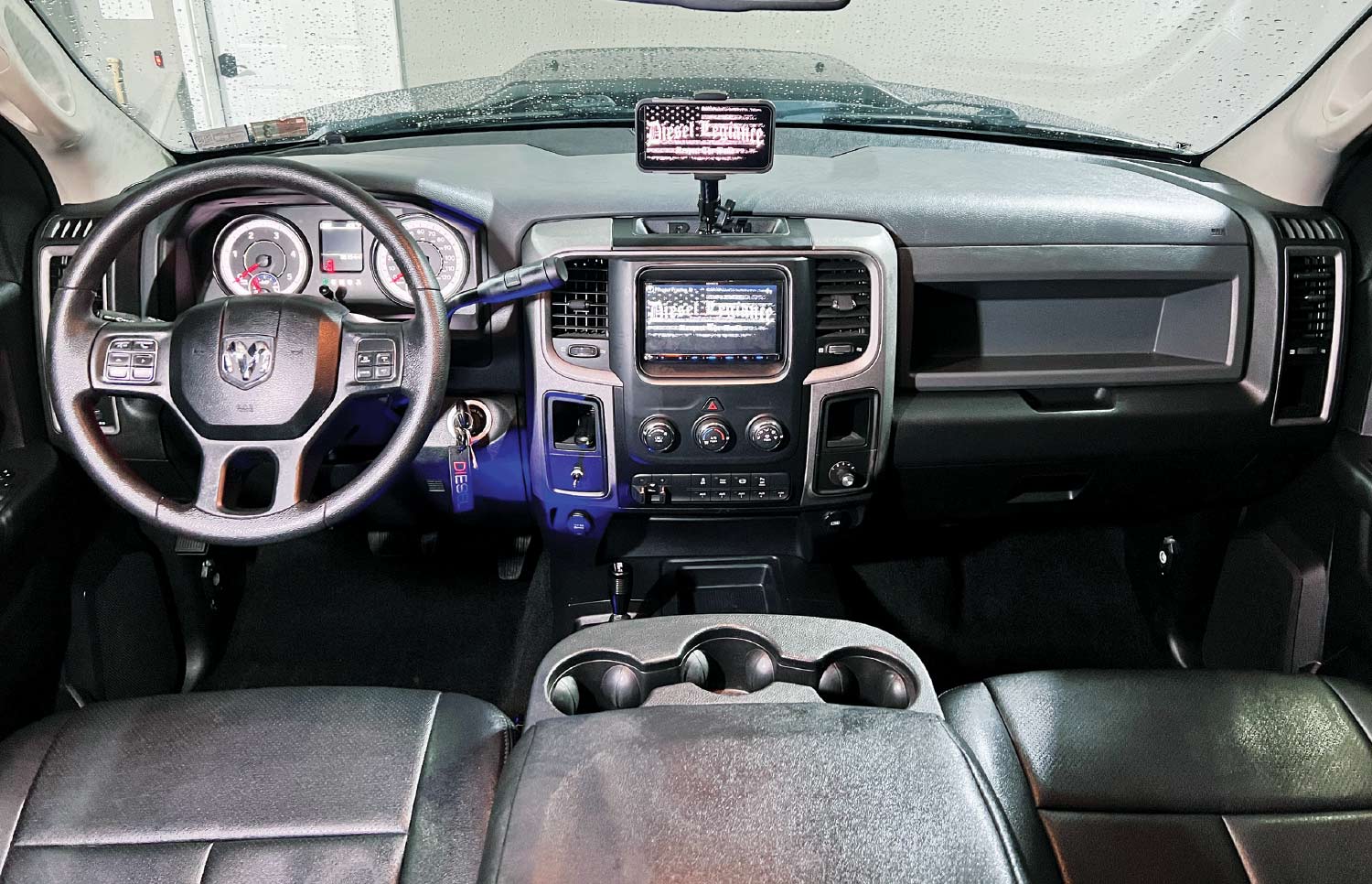 2016 RAM 2500's interior