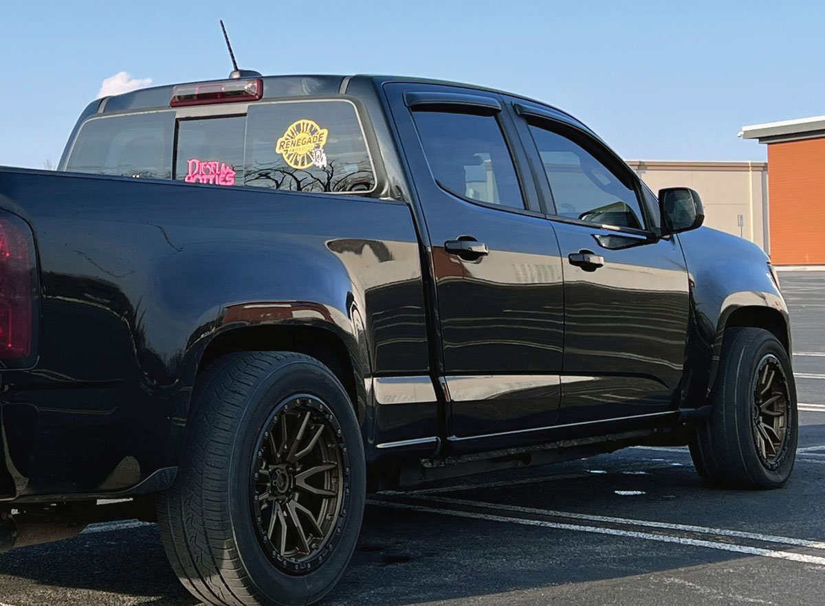 2017 Chevy Colorado 2.8L Duramax side view