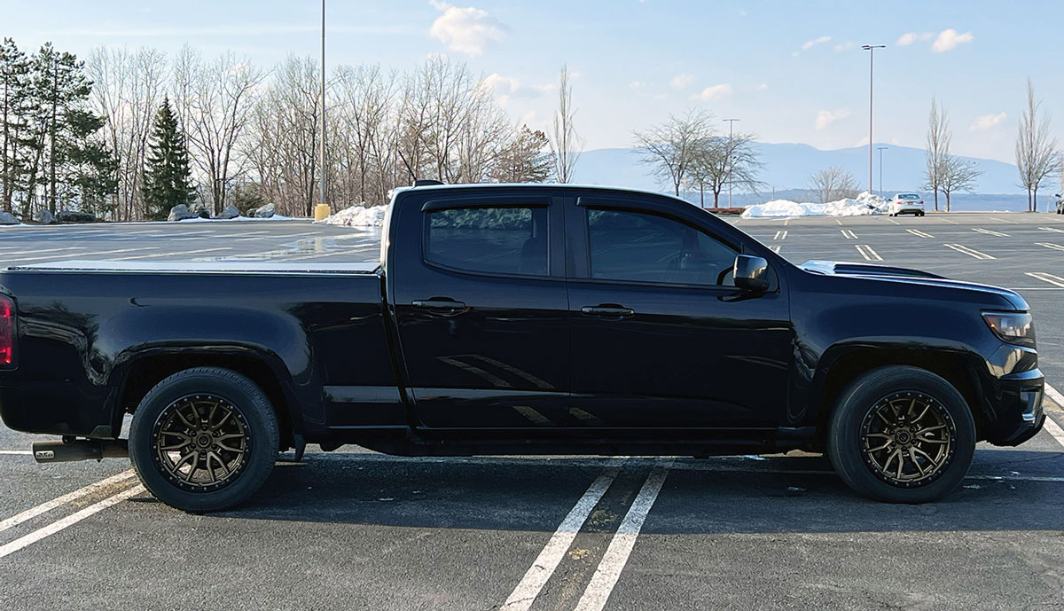 2017 Chevy Colorado 2.8L Duramax side from further away