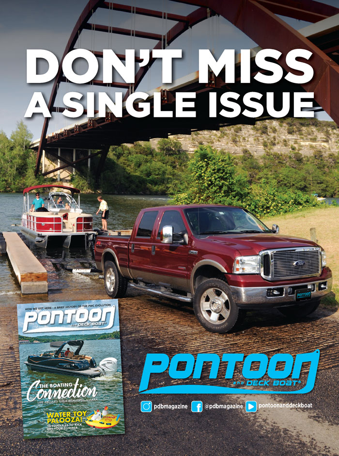 Pontoon and Deck Boat Advertisement