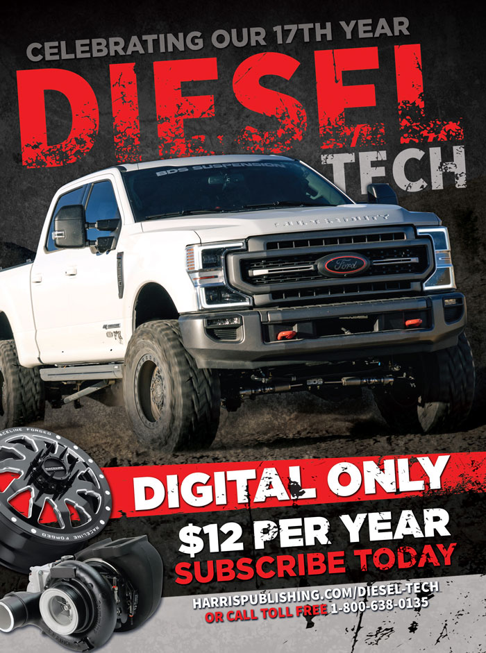 Diesel Tech Subscribe Today Advertisement
