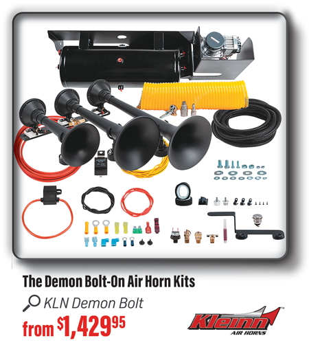 The Demon Bolt-On Air Horn Kits