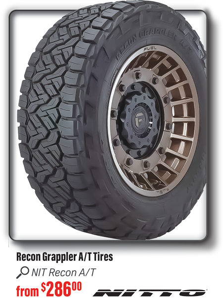 Recon Grappler A/T Tires