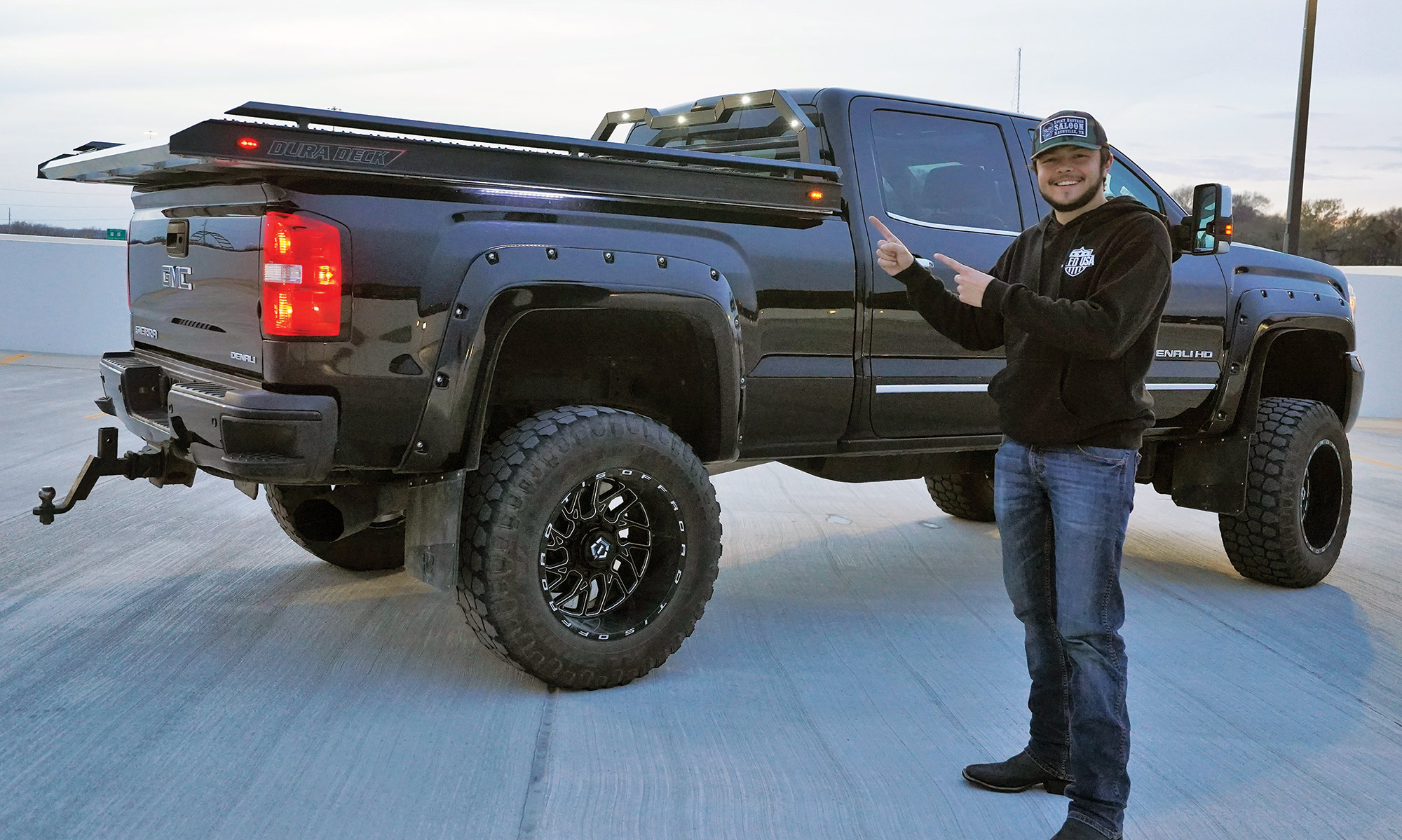 Justin with his 2015 GMC Sierra 2500