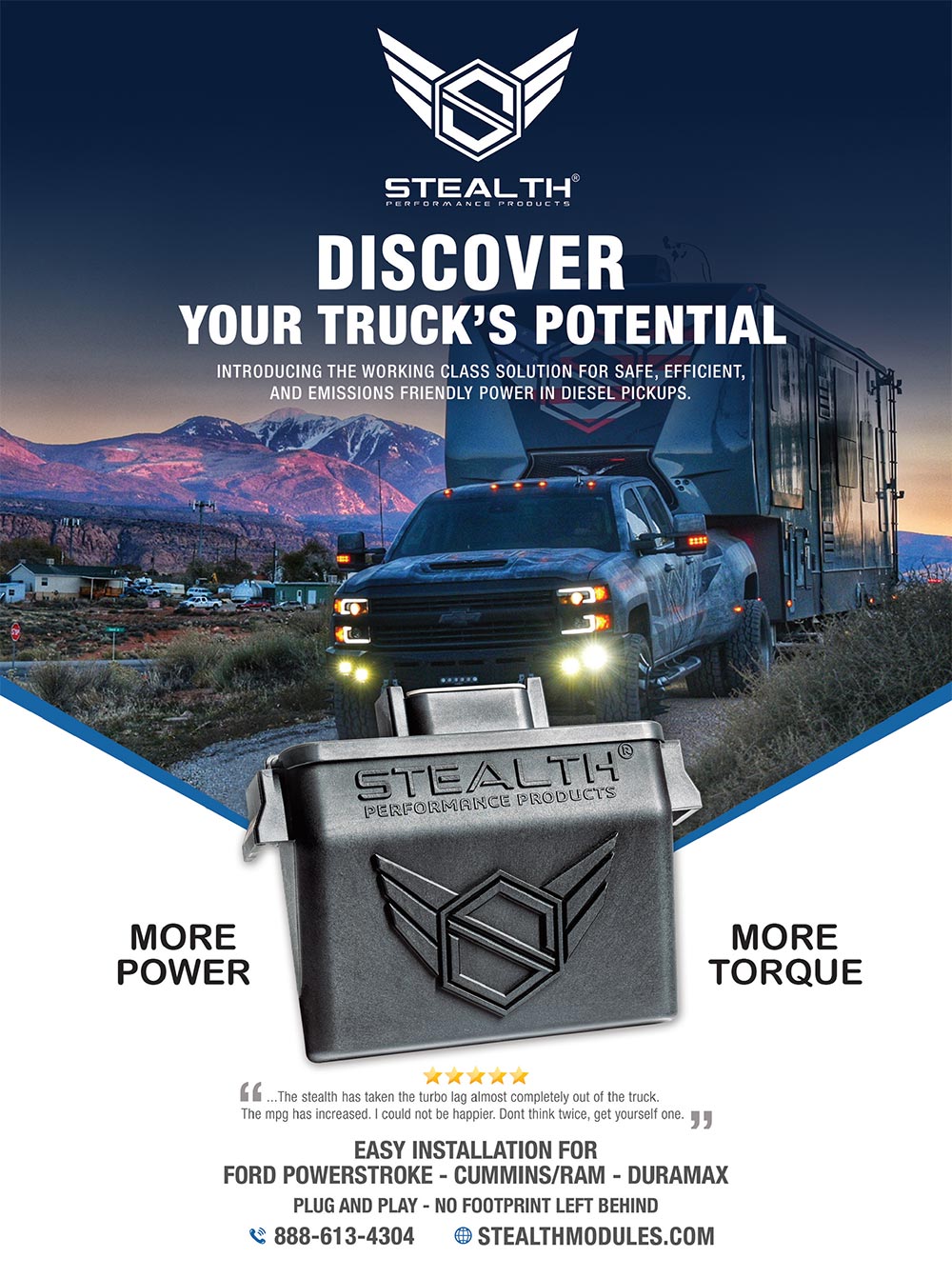 Stealth Performance Products Advertisement