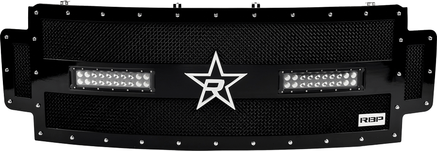 Rolling Big Power grille with lights turned off