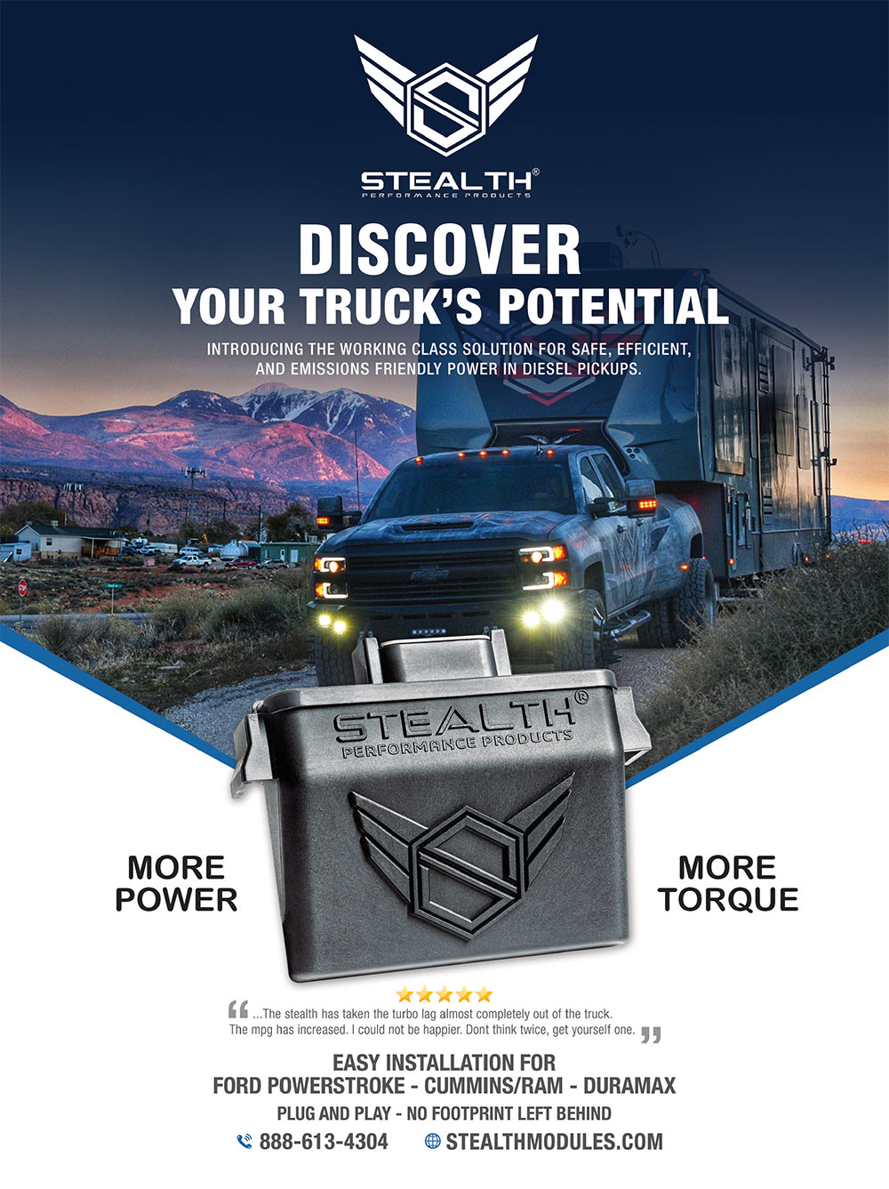 Stealth Performance Products Advertisement