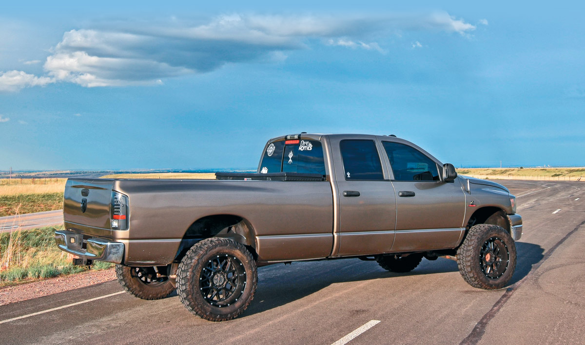 Side view of the - 2008 RAM 2500