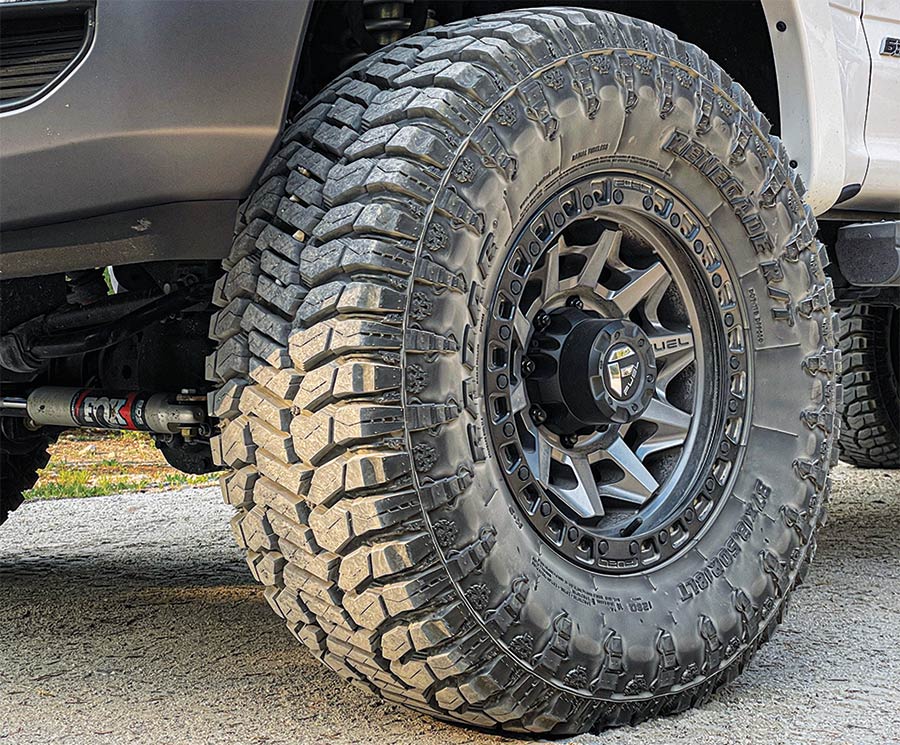 Renegade R/T Tires on truck