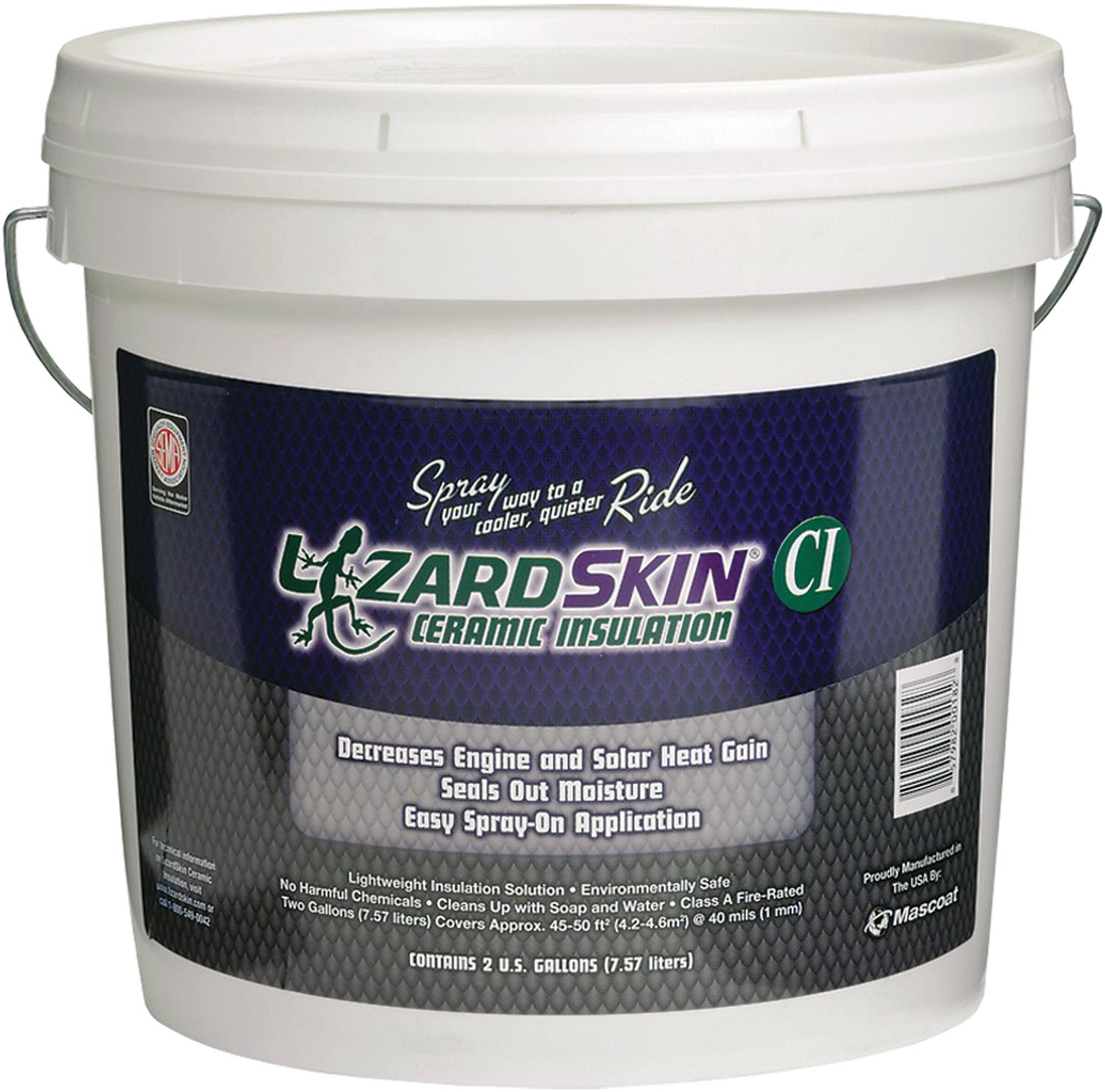 a bucket container of LizardSkin Ceramic Thermal Insulation Coating