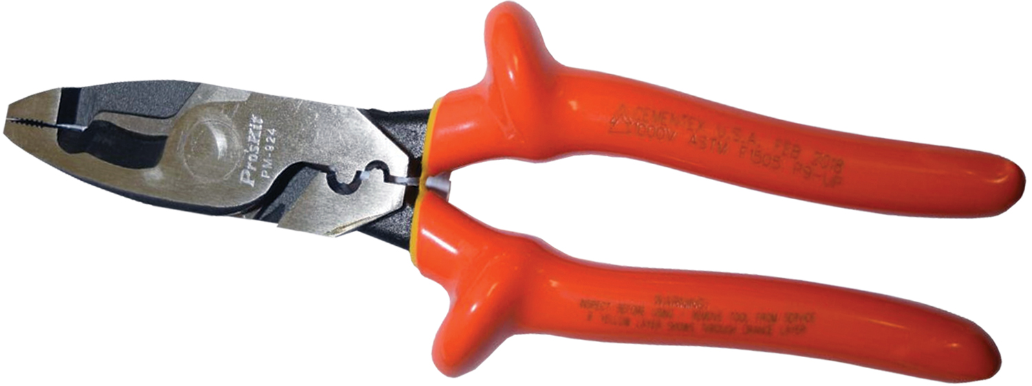 Cementex double-insulated 9-inch Universal Pliers