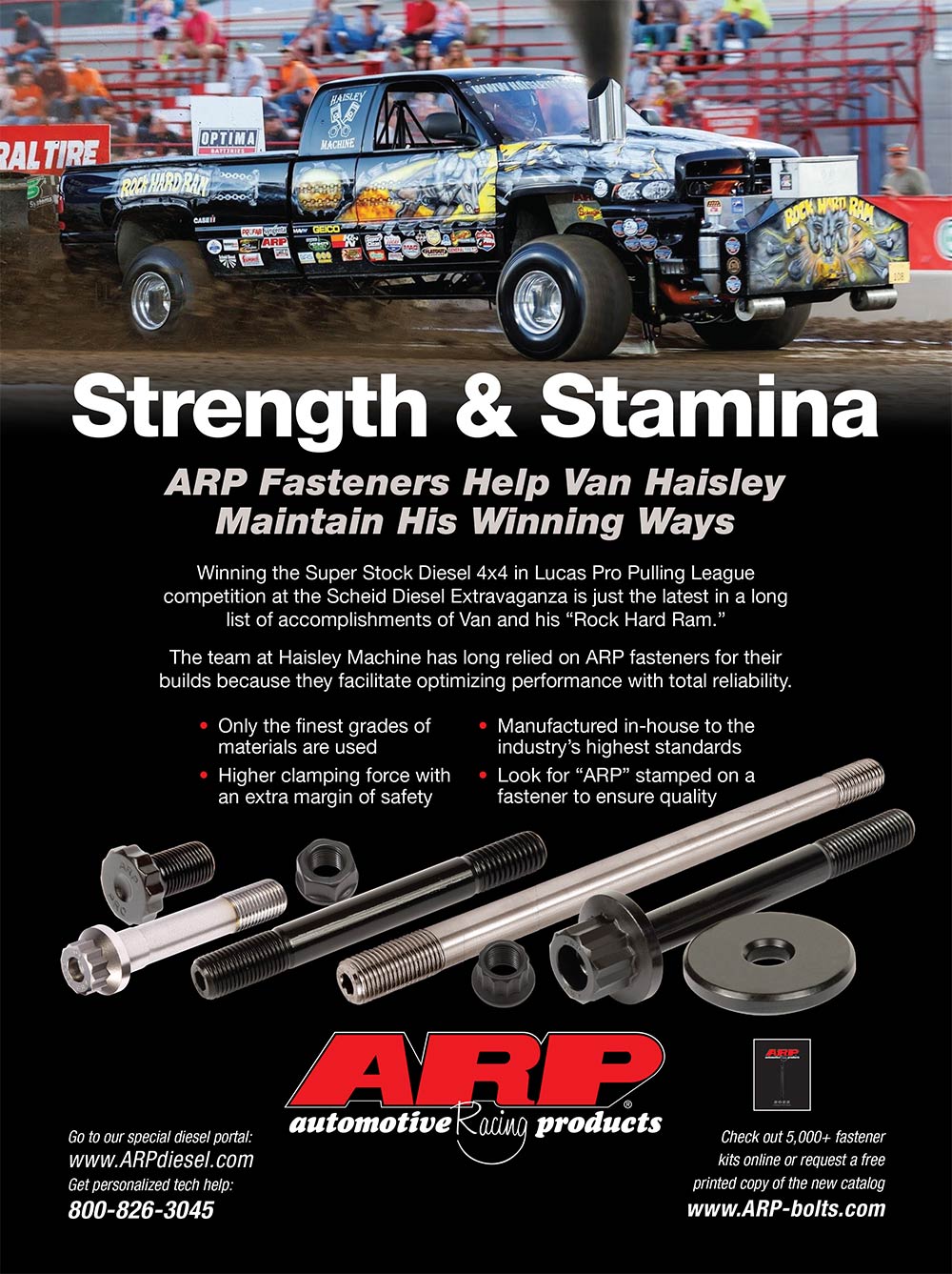 Automotive Racing Products Advertisement