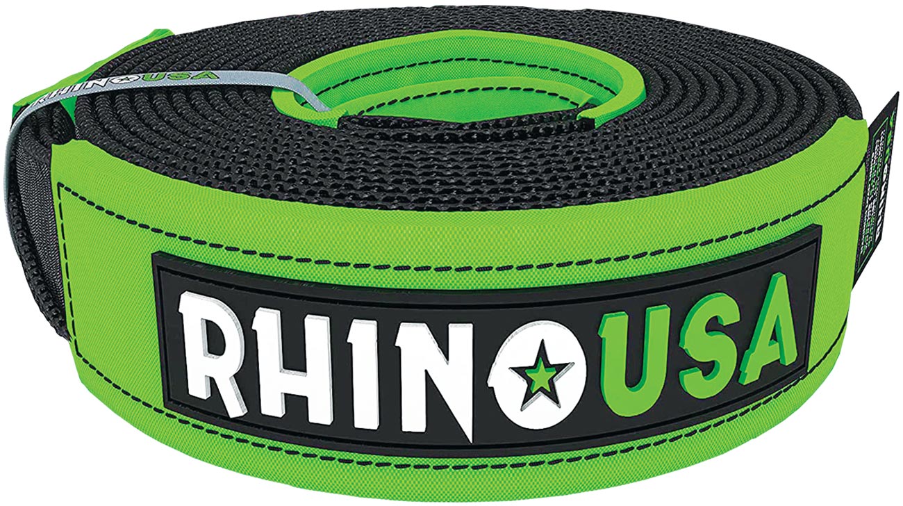 Rhino USA 3-inch Recovery Tow Strap