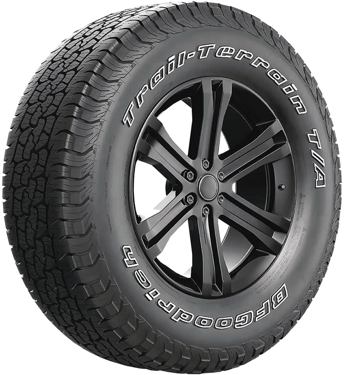 a BFGoodrich Trail-Terrain T/A tire