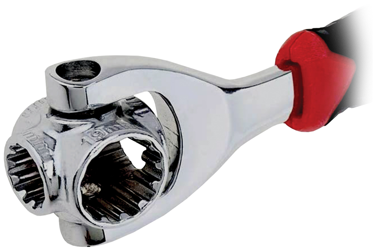 close up of the head on the 48-in-1 Universal Socket Wrench