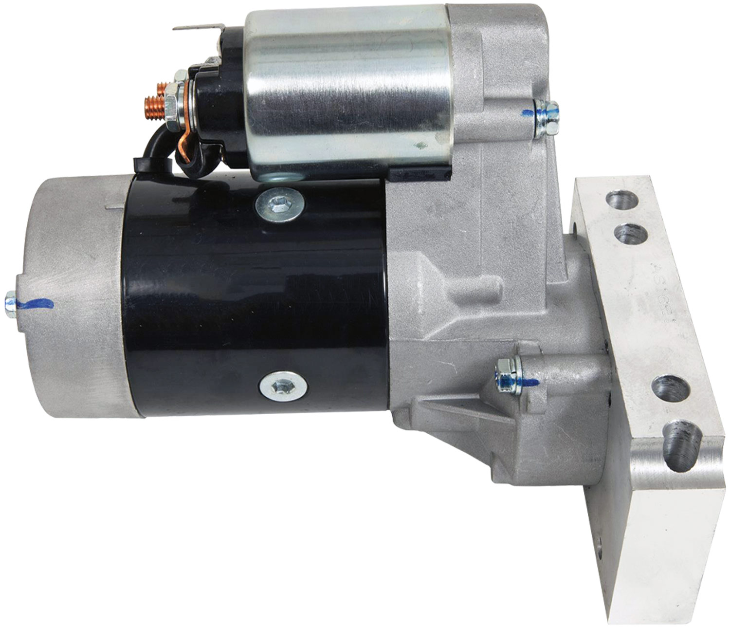a Summit Racing high-torque mini starter